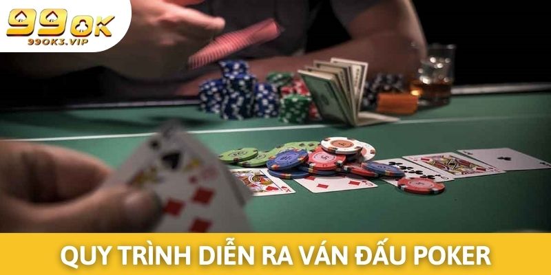 Quy trình diễn ra ván đấu bao gồm 4 vòng chính